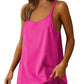 Women's Athletic Tennis Dress with Built-In Shorts