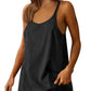 Women's Athletic Tennis Dress with Built-In Shorts