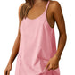 Women's Athletic Tennis Dress with Built-In Shorts