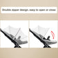 DUSHARKFUN Baby Mosquito Net Double Zipper Bassinet Stroller Cover White