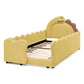 Twin Size Dinosaur-Shaped Kids Bed with Safety Guardrails