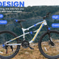 26 Inch Mountain Bike with 21-Speeds & Full Suspension