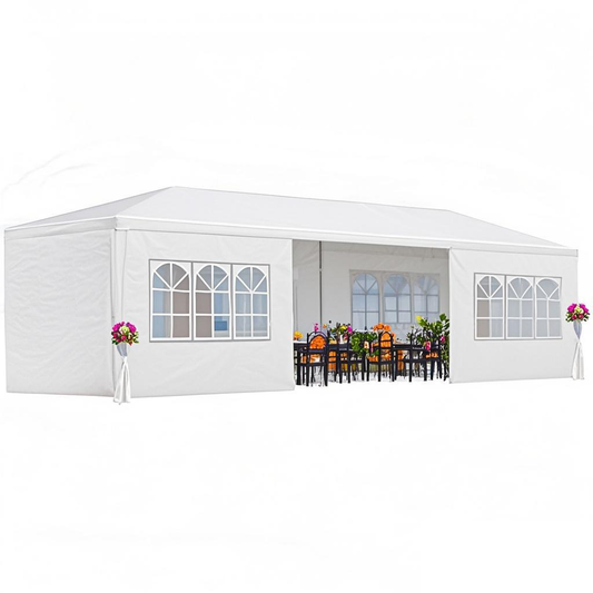 10x30' Outdoor Garden Gazebo Tent Canopy