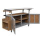 Foldable Outdoor Kitchen Island Patio Mobile Kitchen Cart