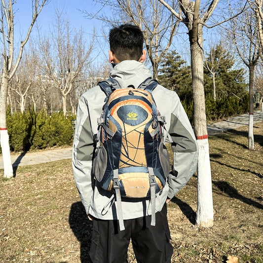 Outdoor Hiking Camping Riding Backpack with Storage Capacity