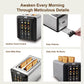 4-Slice Automatic Lift Smart Toaster with LCD Display