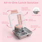 Stainless Steel Lunch Box with 8 oz Soup Cup