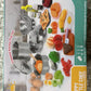 Kids Kitchen Playset - 38Pcs Stainless Steel Pots Pans Cooking Toys with Play Food Set