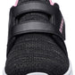 adituo Toddler Boys Girls Lightweight Athletic Sneakers Strap Black Pink Size 11