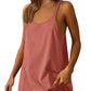 Women's Athletic Tennis Dress with Built-In Shorts