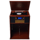 Victor Boyleston 7-in-1 3-Speed Turntable Music Center Mahogany - Refurbished