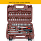 Auto repair tool ratchet quick socket wrench set