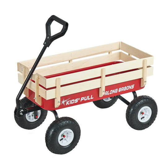 Pull-Along Wagon for Kids