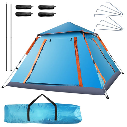 4-5 Person Waterproof Camping Tent with Mosquito Nets