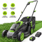 13-Inch 21V Cordless Lawn Mower with Brushless Motor