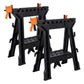 Folding Clamping Sawhorse Set of 2