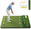 SwingRex 5x4FT Golf Practice Mat with Balls, Tees for Indoor & Outdoor Training