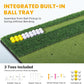SwingRex 5x4FT Golf Practice Mat with Balls, Tees for Indoor & Outdoor Training