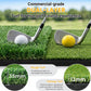 SwingRex 5x4FT Golf Practice Mat with Balls, Tees for Indoor & Outdoor Training