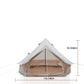 Oxford Bell Tent for Family Camping