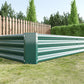 Metal Raised Garden Bed Kit with Anti-Rust Coating - Silver