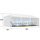 10x30' Outdoor Garden Gazebo Tent Canopy