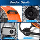 3-Speed Floor Drum Fan for Garage and Office