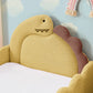 Twin Size Dinosaur-Shaped Kids Bed with Safety Guardrails