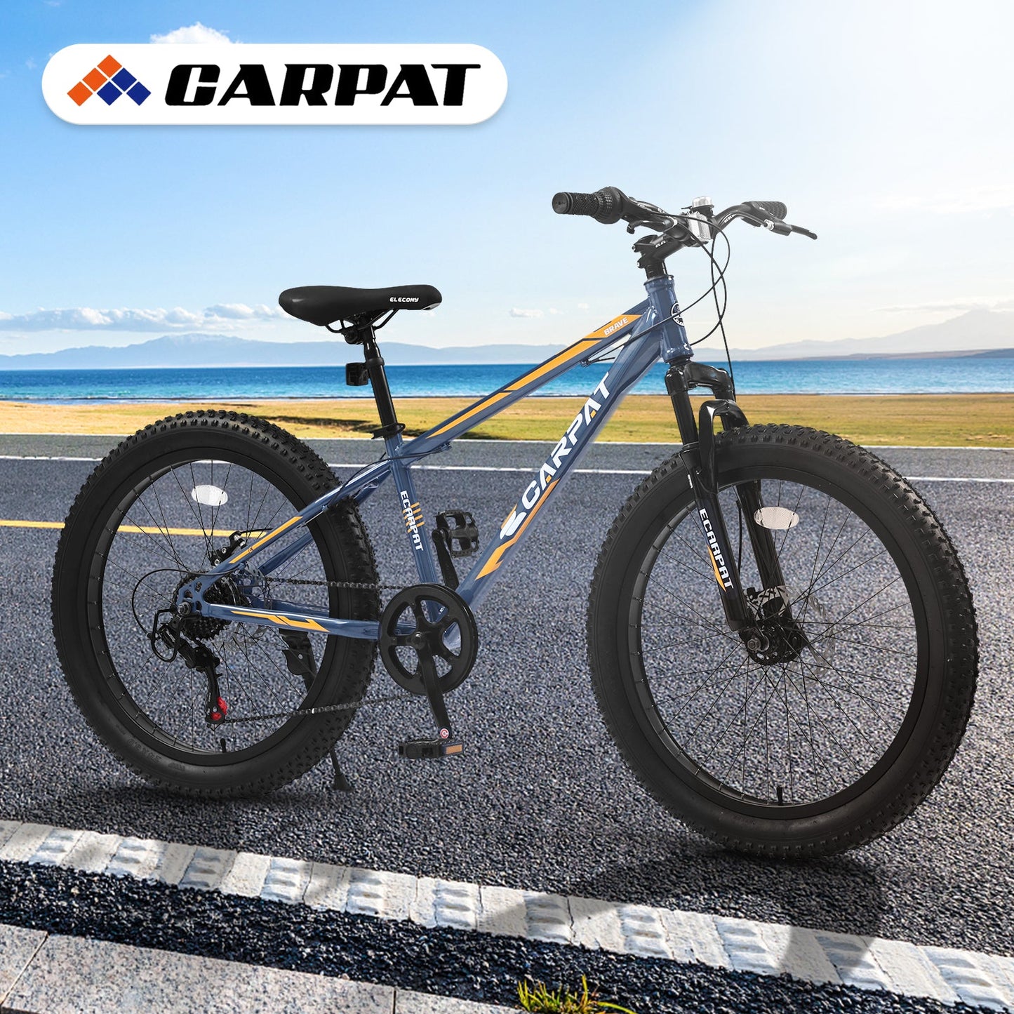 Elecony 24 Inch Fat Tire Bike - Adult/Youth