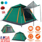 4-5 Person Waterproof Camping Tent with Mosquito Nets