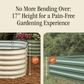 Gro-Rite Premium Metal Raised Garden Bed Kit Tool-Free