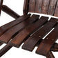 Durable Wooden Porch Rocker, Fir Log Rocking Chair