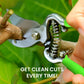 Classic Bypass Pruning Shears Clippers (Green)