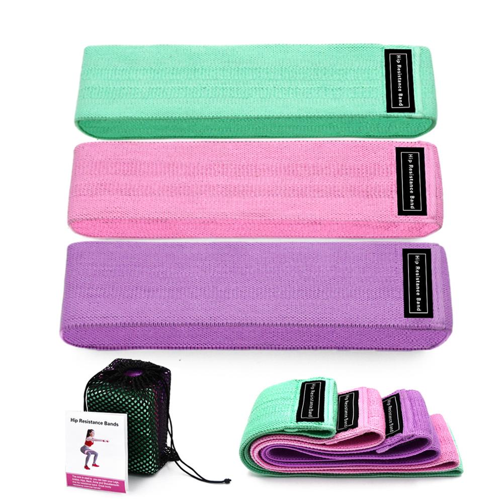 3-Piece Resistance Bands Set for Fitness Exercise Training