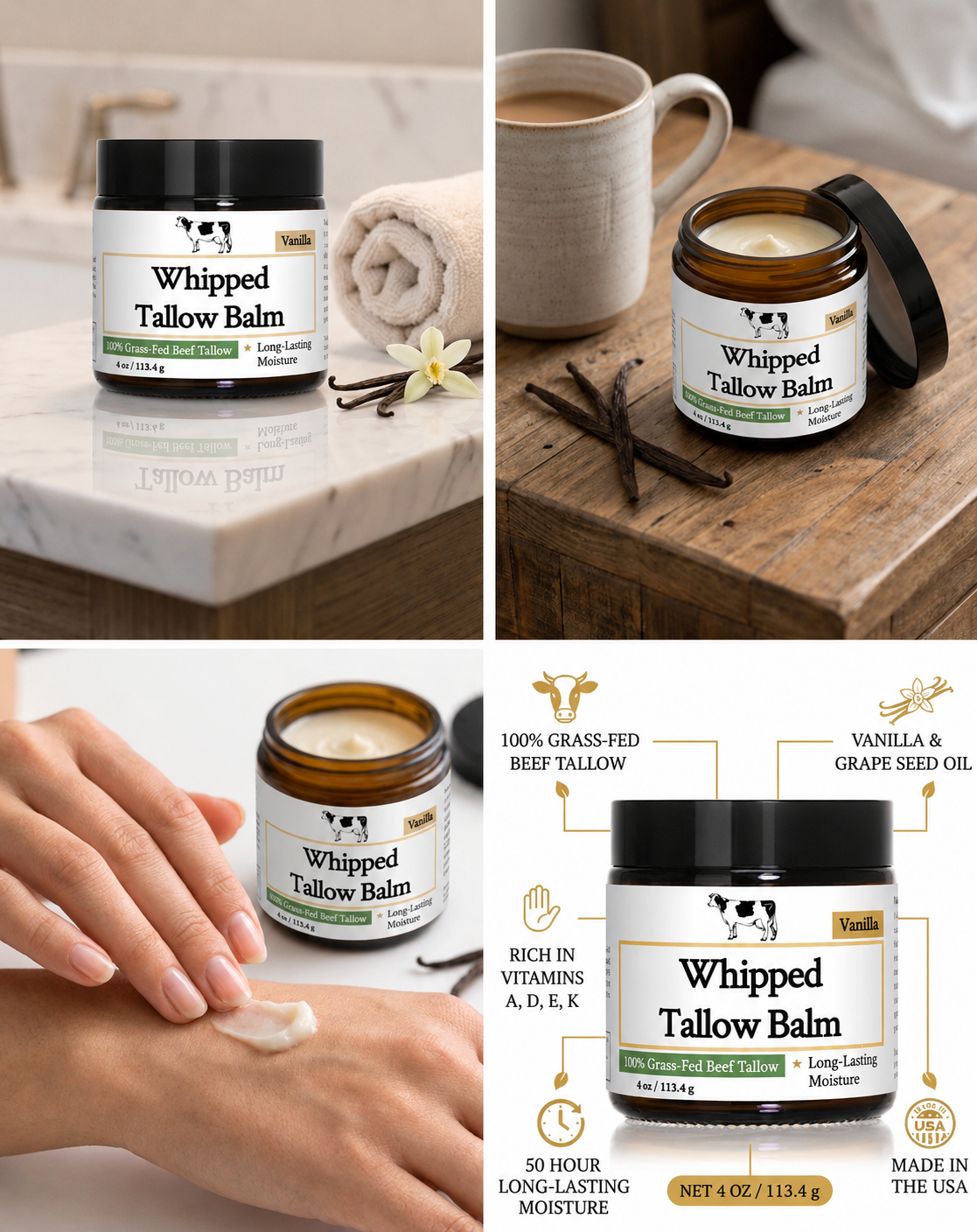 Whipped Tallow Balm