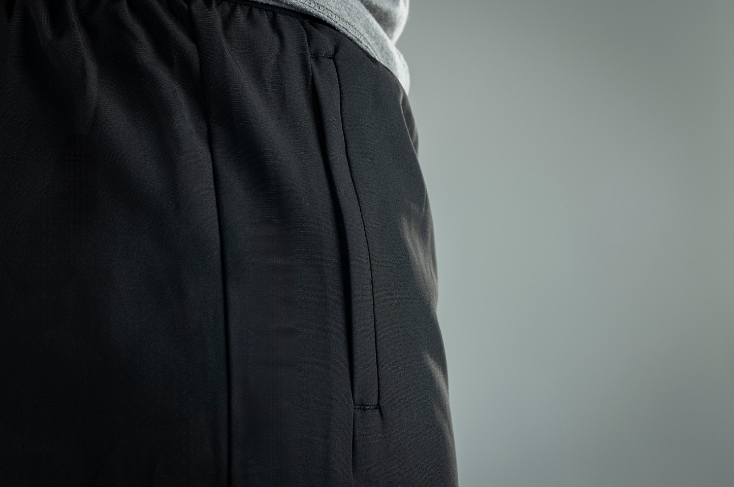 Men's V1 Athletic Shorts Black Lightweight Performance Activewear