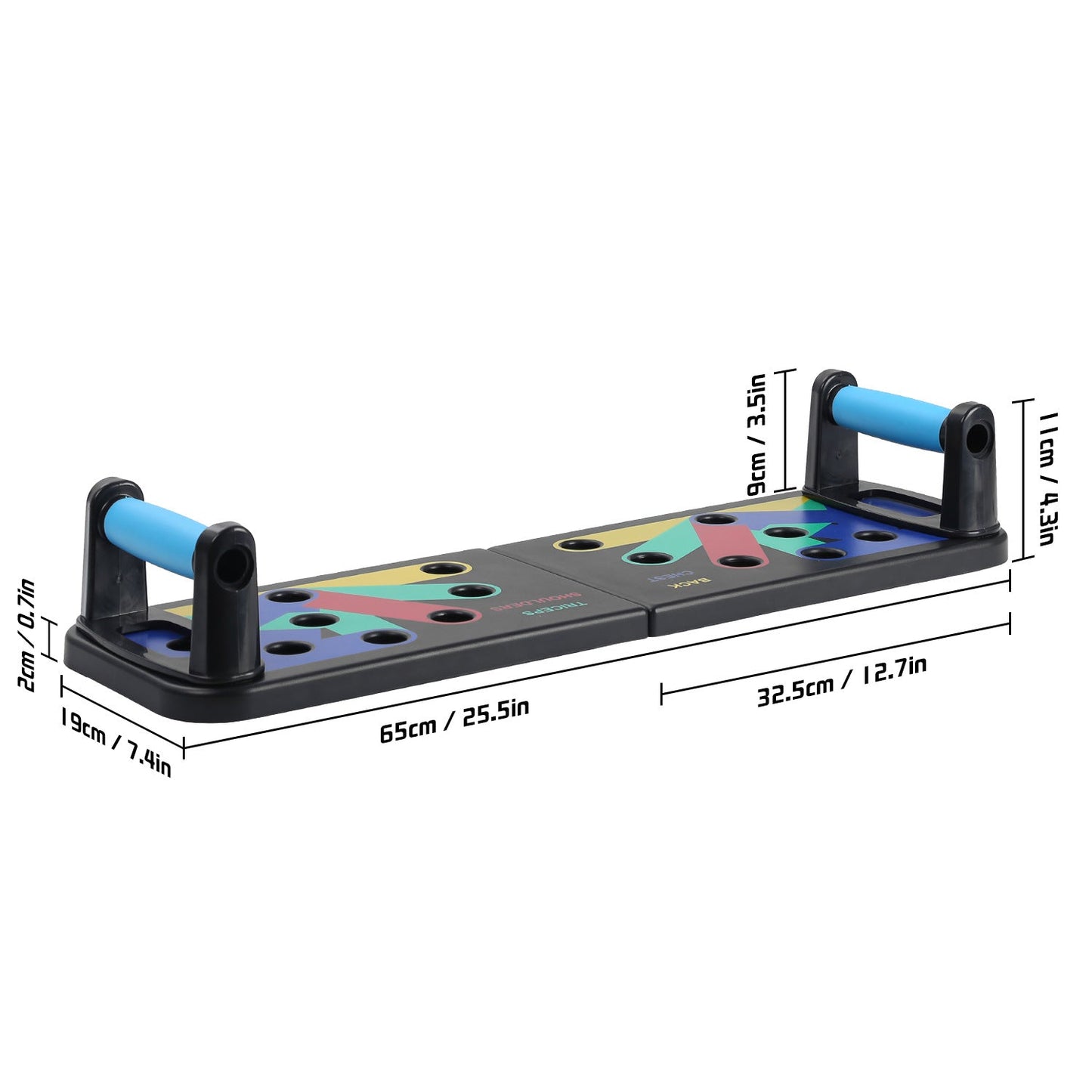 Foldable Multi-Function Push-Up Board Fitness Training Equipment