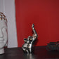 Elephant Ring Holder (4", Silver Finish)