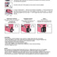 Pink Stapler with Power Adjustment Knob and 3000 Staples assortment-- DT5020P