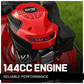 21-Inch 144cc Gas Push 3-in-1 Lawn Mower