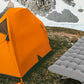 Folding Camping Cot Bed Adult Portable Heavy Duty Oxford Sleeping Cot w/ Pad Bag