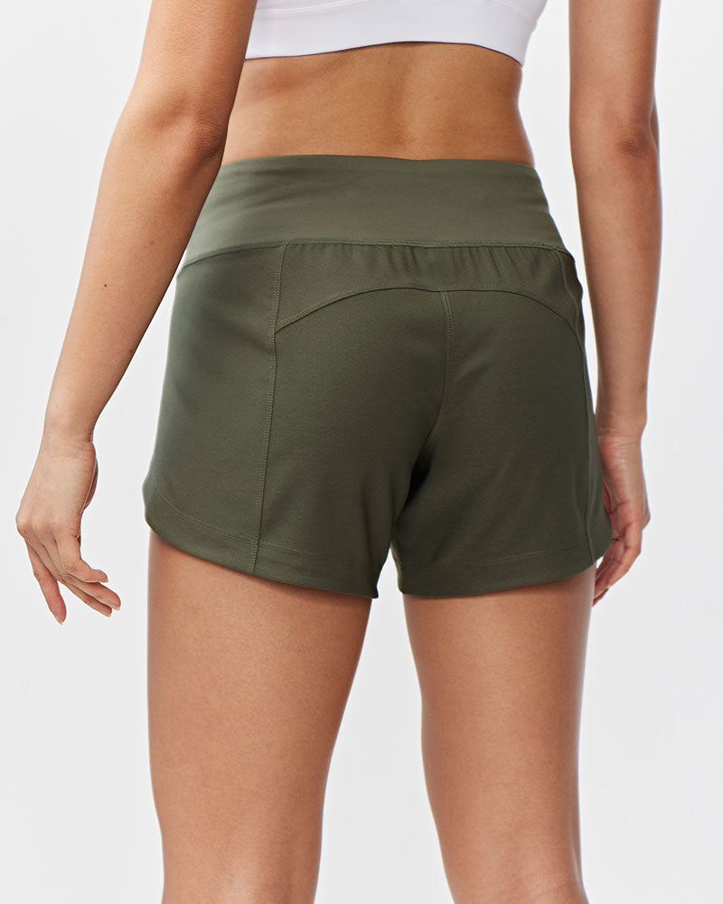Excel Women's Lightweight Workout Shorts for Active Performance