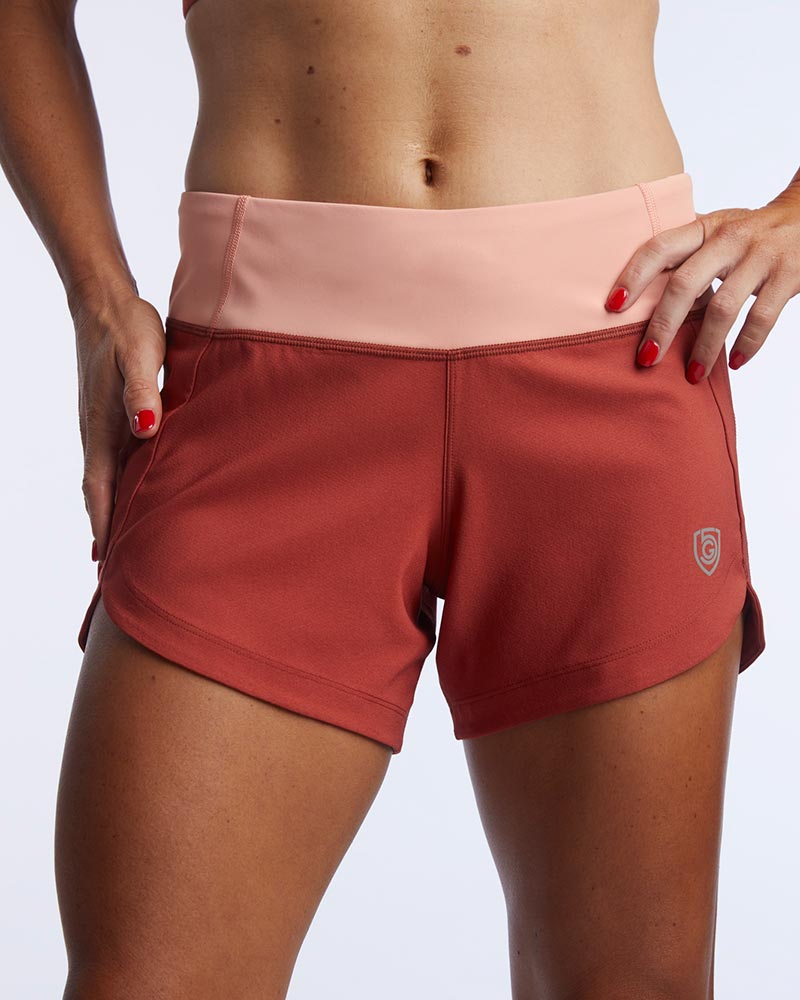 Excel Women's Lightweight Workout Shorts for Active Performance