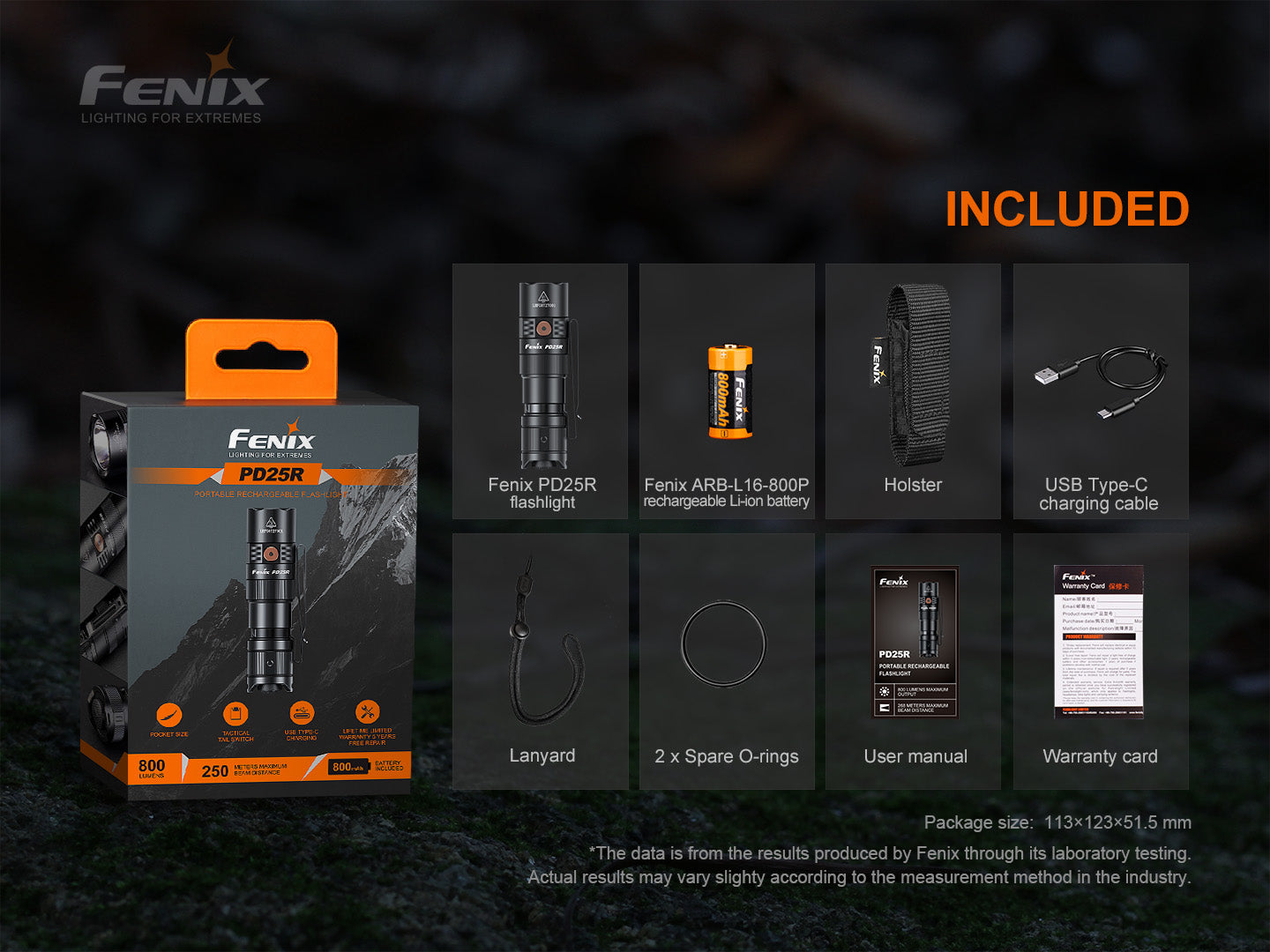 Rechargeable LED Flashlight for Outdoor Use