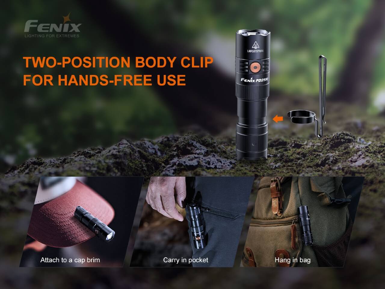 Rechargeable LED Flashlight for Outdoor Use