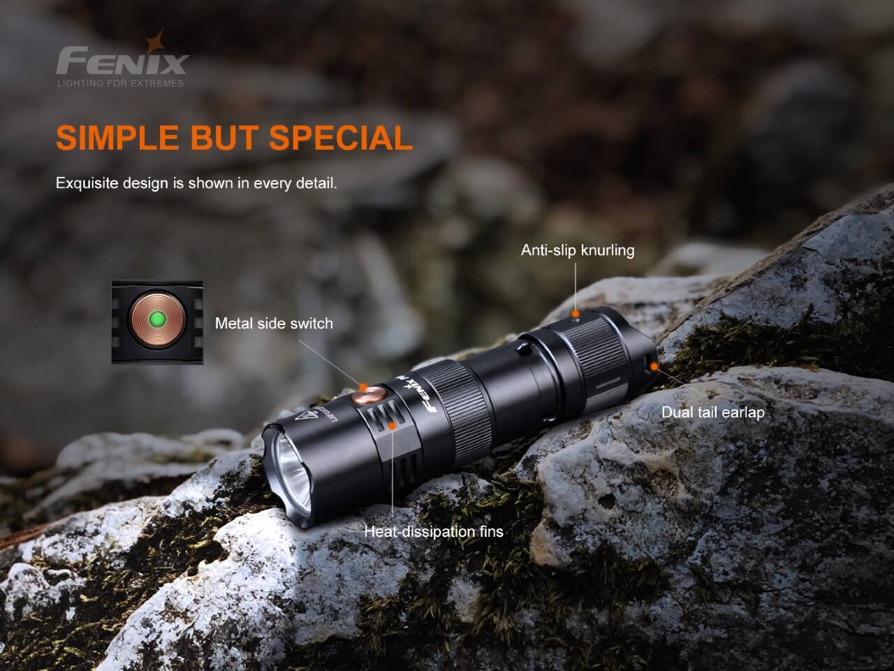 Rechargeable LED Flashlight for Outdoor Use