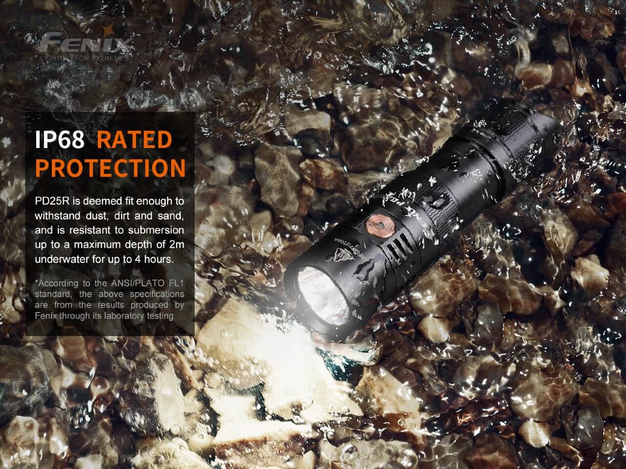 Rechargeable LED Flashlight for Outdoor Use