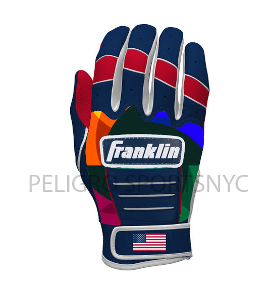 2026 WBC Franklin CFX Pro USA Batting Gloves