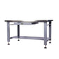 59" Stainless Steel Machine Teardown Table with Drain Hole