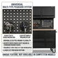 Overhead Pro 72" Rolling Tool Chest | 79" Tall | 24" Deep | 14 Drawers | Overheads | Pegboard & Power Strip
